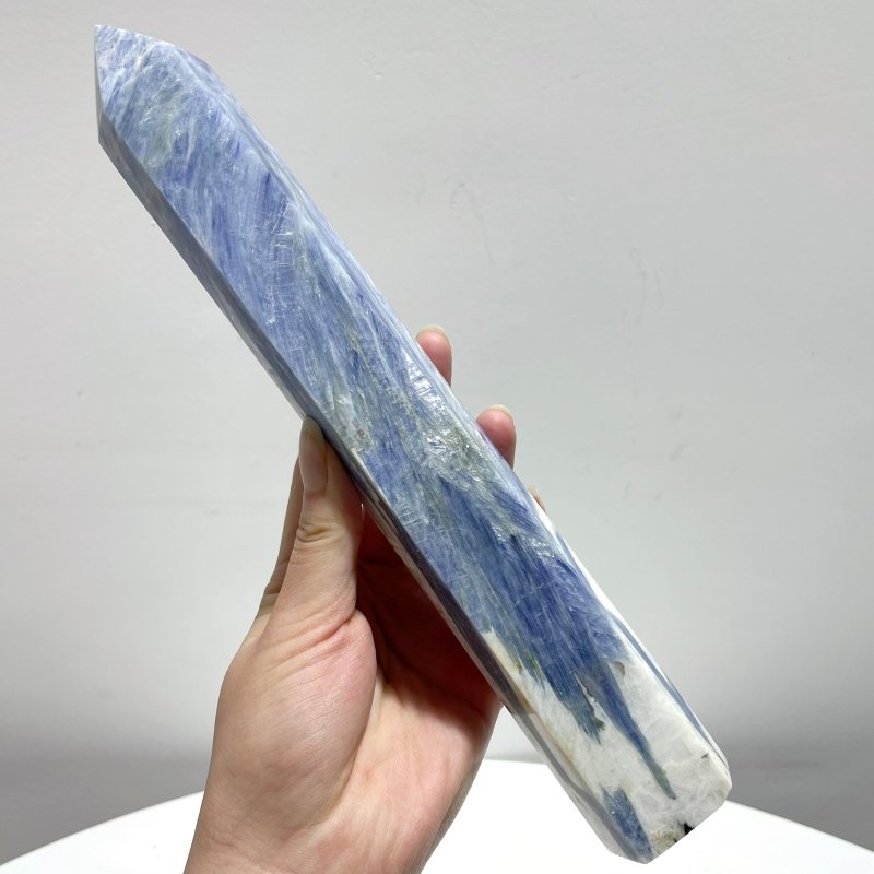 9 Pieces Beautiful Large Blue Kyanite Tower - Wholesale Crystals