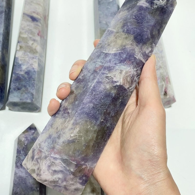 9 Pieces Beautiful Large Unicorn Stone Tower - Wholesale Crystals