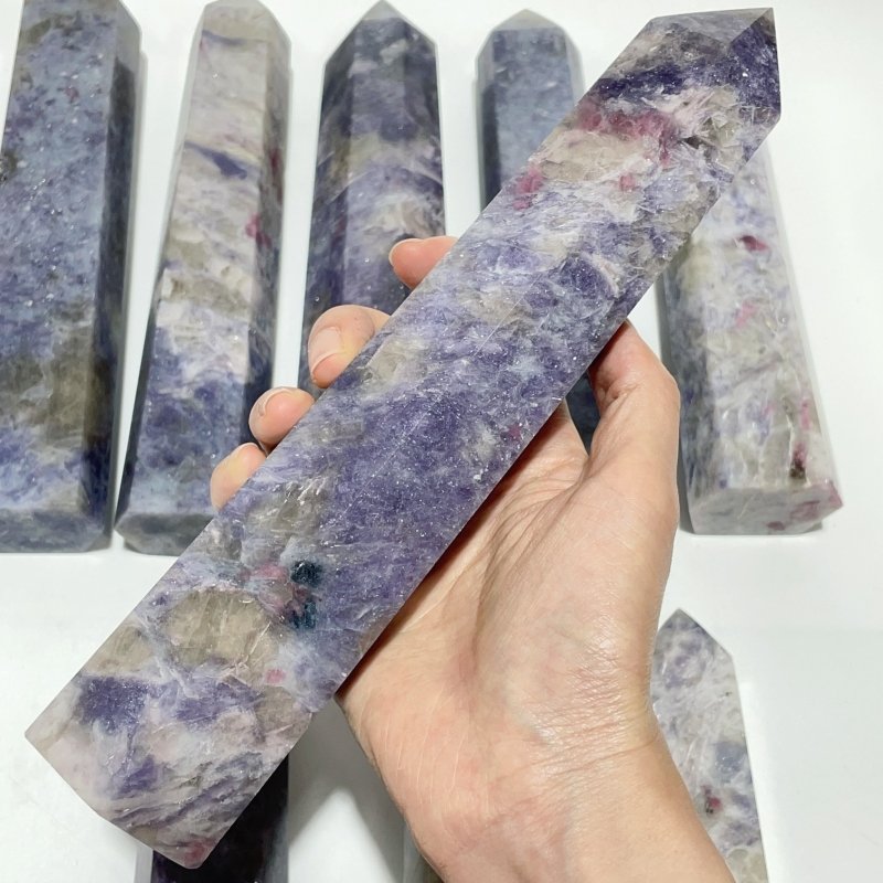 9 Pieces Beautiful Large Unicorn Stone Tower - Wholesale Crystals