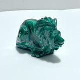 9 Pieces Malachite Mixed Animals Carving - Wholesale Crystals