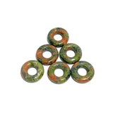 9 Types Crystal Donuts Rose Quartz Green Aventurine Ocean Jasper Wholesale - Wholesale Crystals