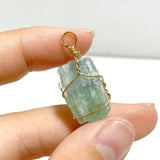 9 Types Raw Stone Crystal Pendants Wholesale Rose Quartz Chevron Amethyst Sunstone - Wholesale Crystals