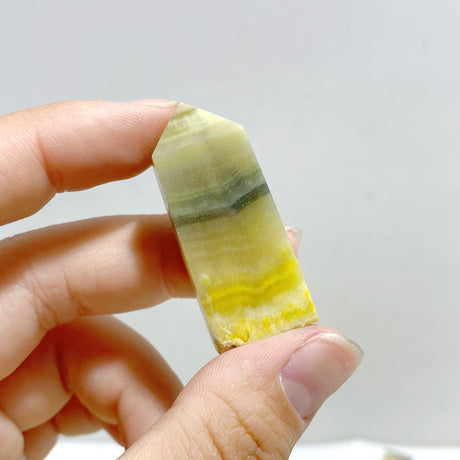 126 Pieces Short Bumble Bee Jasper Four-sided Tower