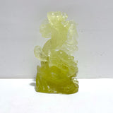 Beautiful Citrine Dragon Carving