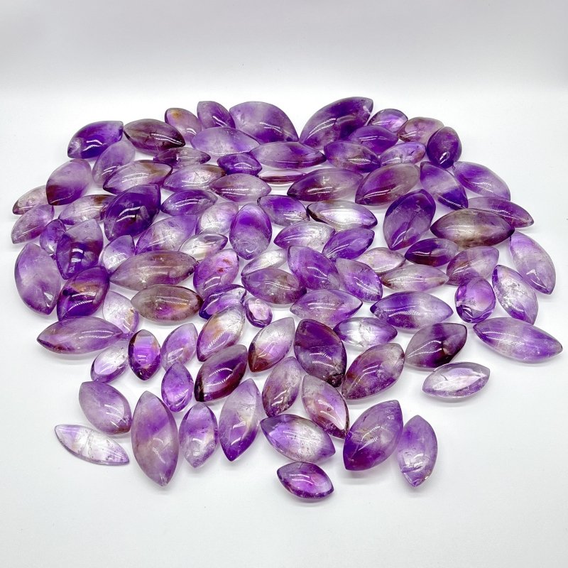 91 Pieces Amethyst Leaf Carving - Wholesale Crystals