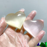 91 Pieces Glass Cat Eye Heart - Wholesale Crystals