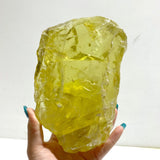 Unique Citrine Raw Stone Specimen With Beautiful Rainbow #3