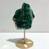 High Quality Beautiful Polished Malachite With Stand