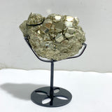 Natural Pyrite Mineral Specimen With Stand #A4