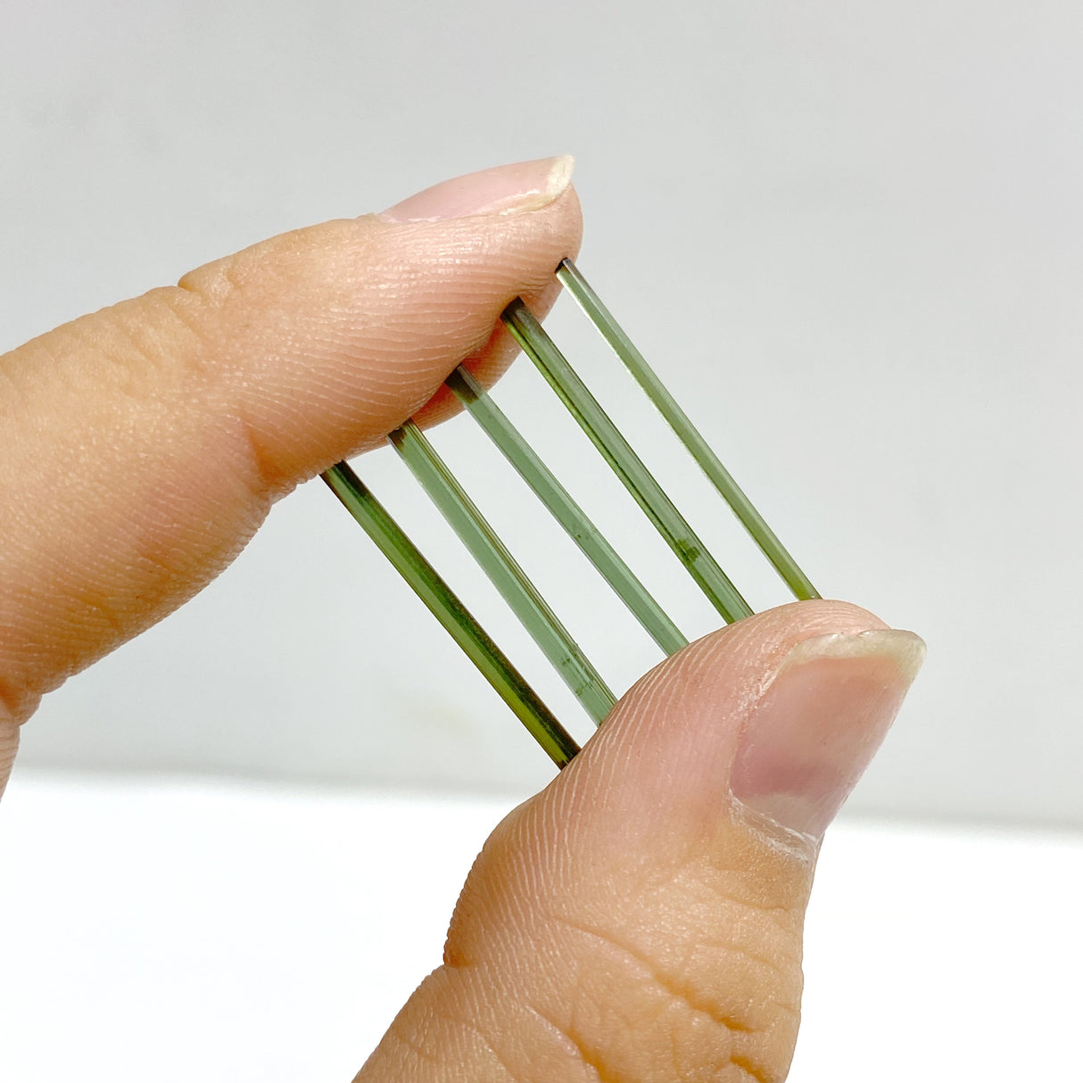 235 Pieces Gem Grade Rough Green Tourmaline for Making Jewelry