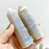 41 Pieces Stripe Agate Tower Points