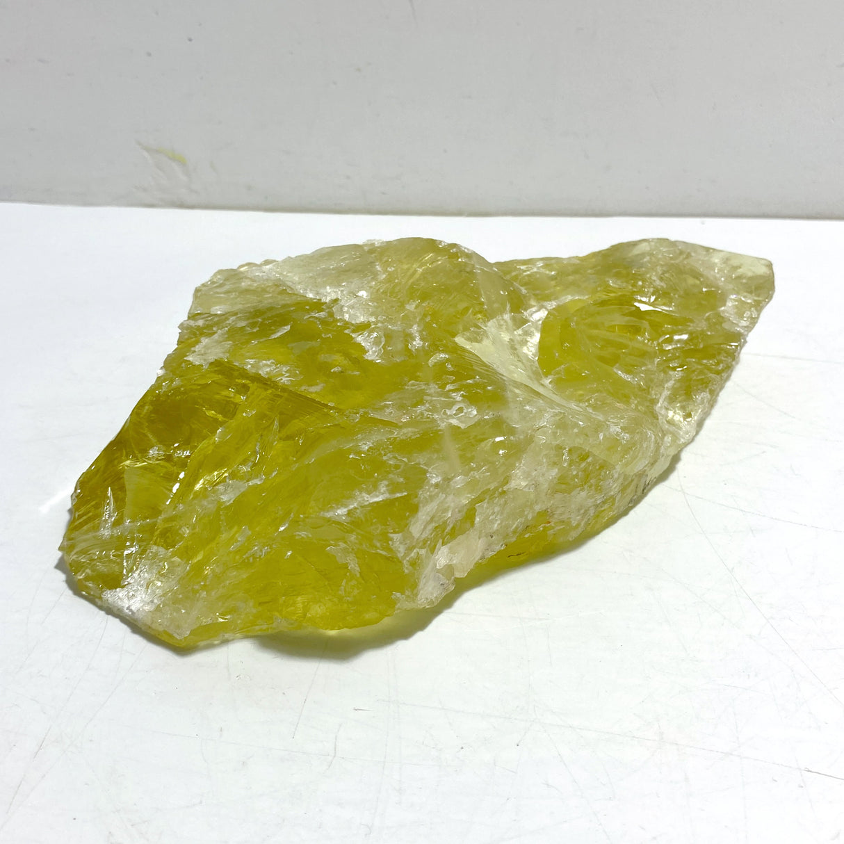 Unique Citrine Raw Stone Specimen With Beautiful Rainbow #6