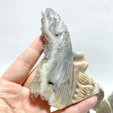 11 Pieces Clear Quartz Cluster Butterfly Fairy Carving