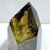 Unique Citrine Tower Point With Rainbow