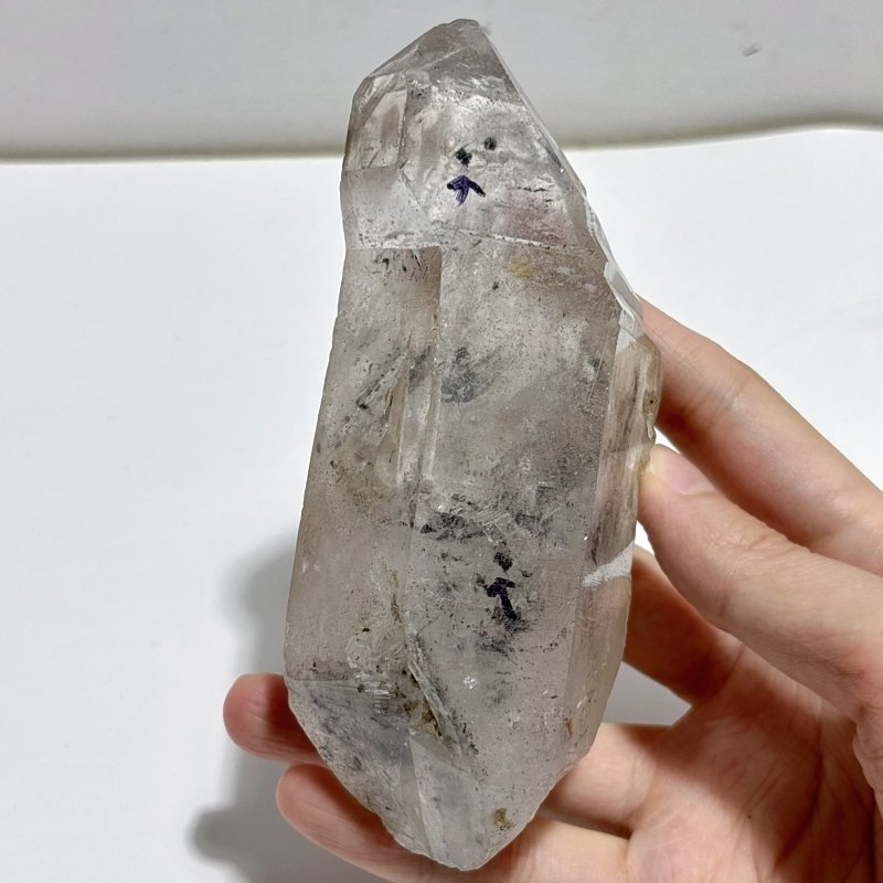 A71 Black Quicksand Enhydro Crystal Moving Bubble