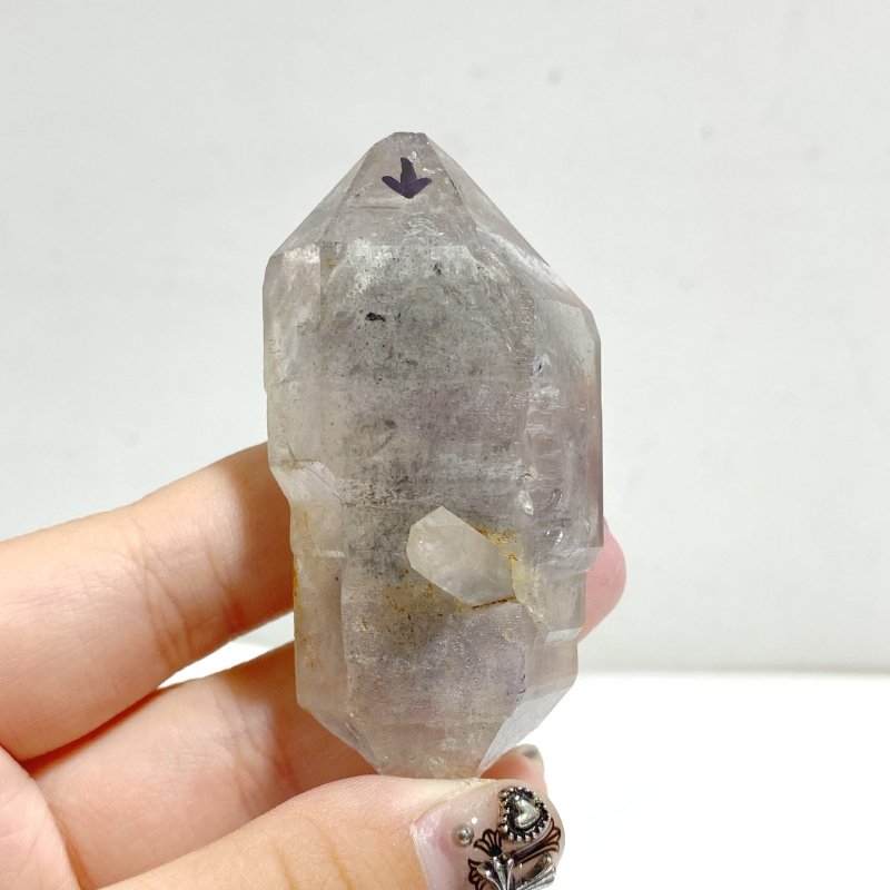 A99 Enhydro Quartz With Black Moving Bubble -Wholesale Crystals