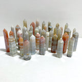 41 Pieces Stripe Agate Tower Points