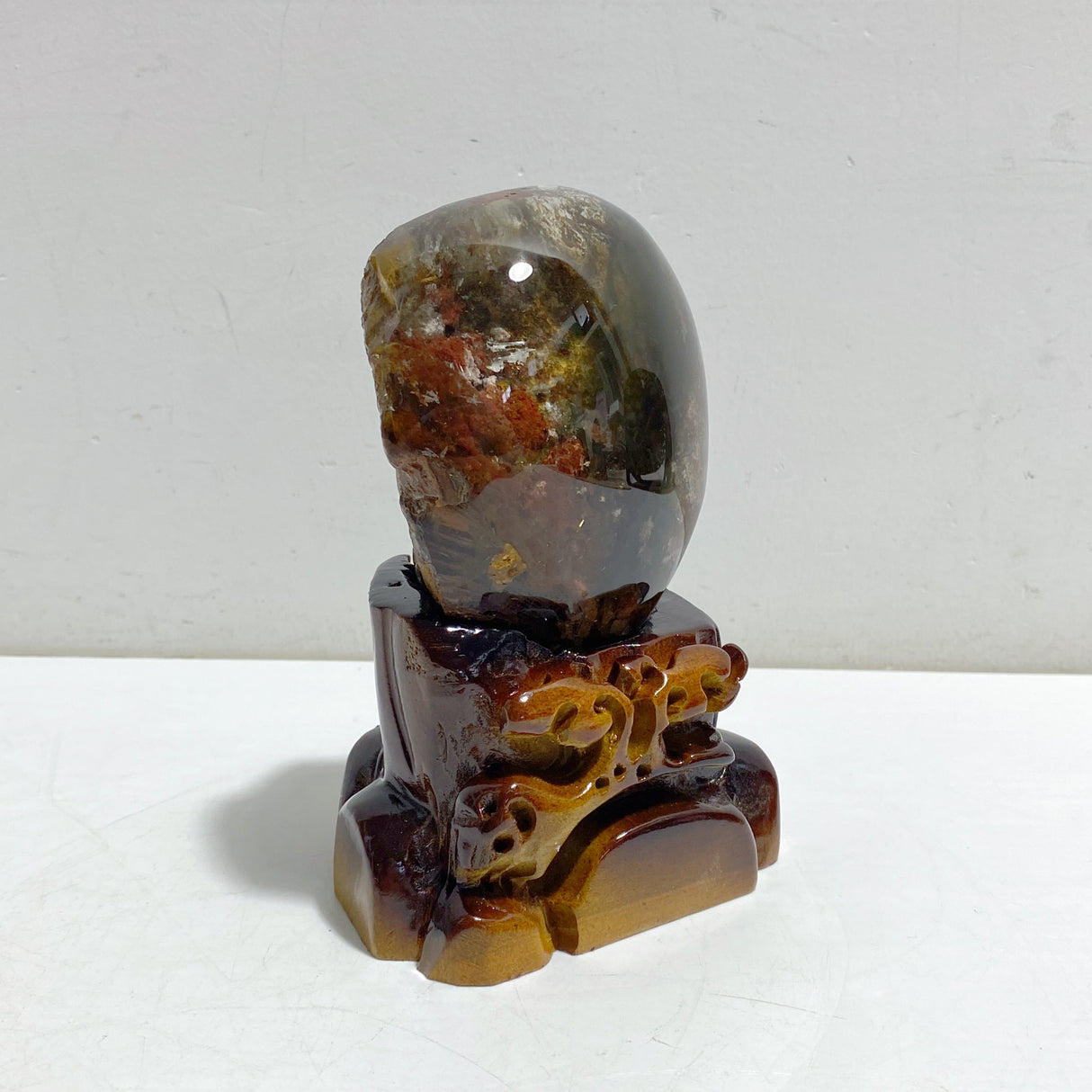 Unique Garden Quartz Home Decor With Stand