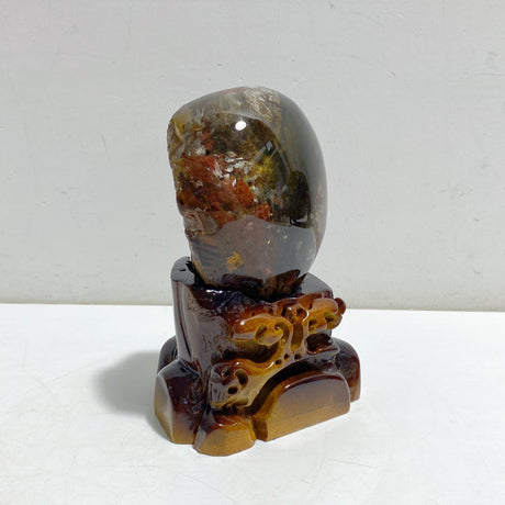 Unique Garden Quartz Home Decor With Stand