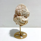 Large Raw Stilbite Specimen With Stand