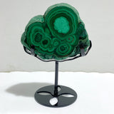 Unique Malachite Specimen With Stand