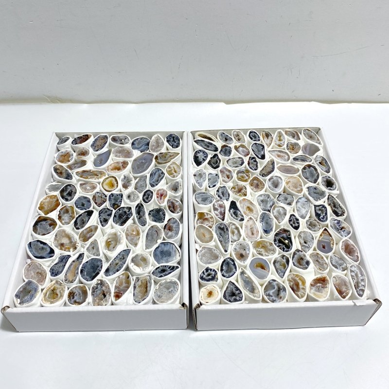 Agate Geode Mini Crystal 50-70pcs A Set Box Wholesale -Wholesale Crystals