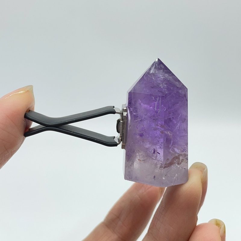 Amethyst Point Car Air Vent Clips Crystal Wholesale Car Accessories -Wholesale Crystals