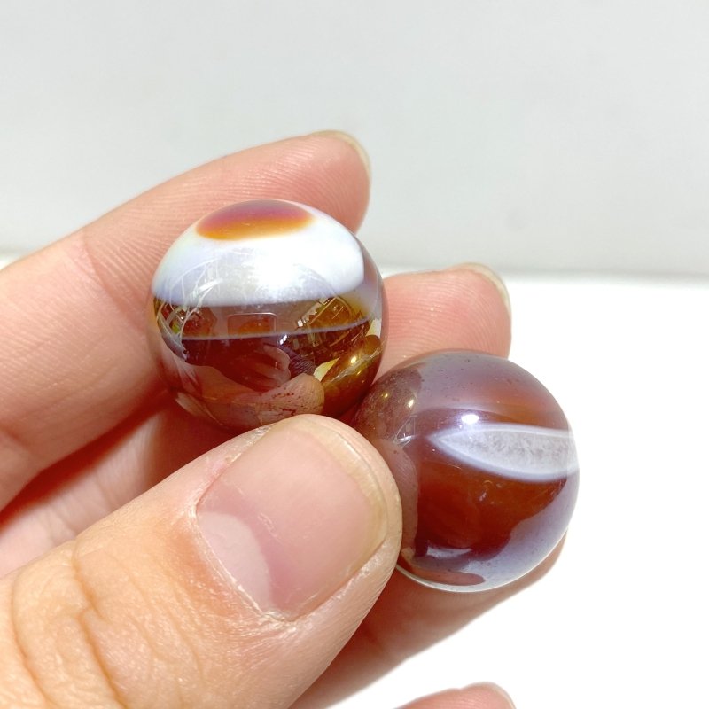 Aura Mini Agate Spheres Wholesale - Wholesale Crystals