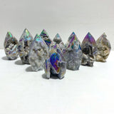 Aura Sphalerite Geode Arrow Head Shape Wholesale - Wholesale Crystals