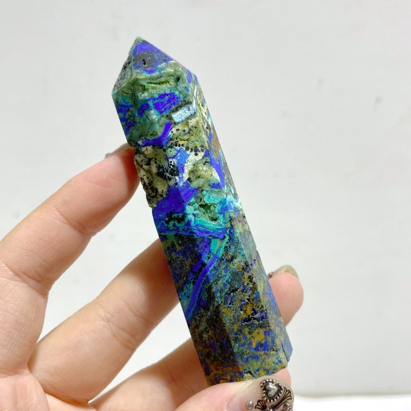 Azurite Mixed Malachite Point Wholesale -Wholesale Crystals