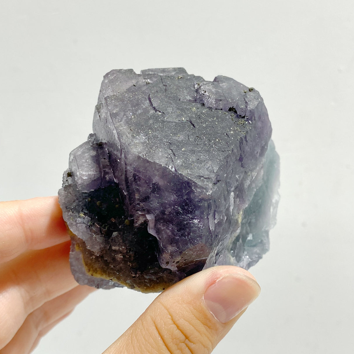 7 Pieces Raw Blue Fluorite Stone