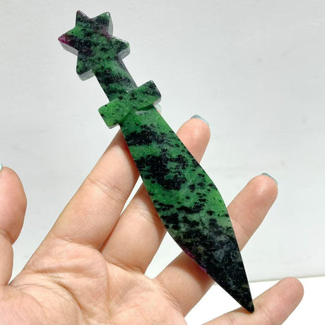 6 Types Halloween Knife Dagger Wholesale Fluorite Obsidian Chevron Amethyst
