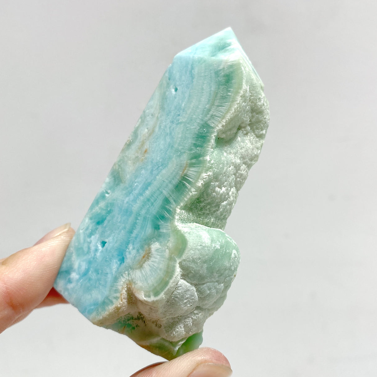 Hemimorphite Four-sided Tower Raw Side Wholesale
