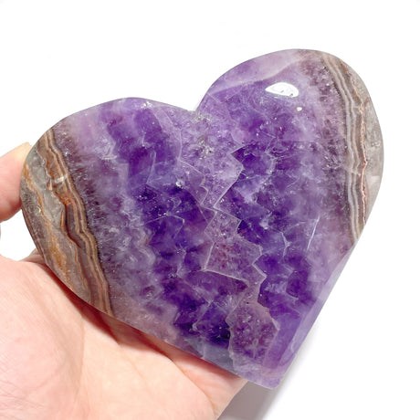 9 Pieces Amethyst Mixed Agate Heart With Stand