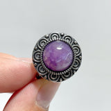 Beautiful 49 Pieces Charoite Different Styles Ring 1 - Wholesale Crystals