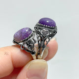 Beautiful 49 Pieces Charoite Different Styles Ring 1 - Wholesale Crystals