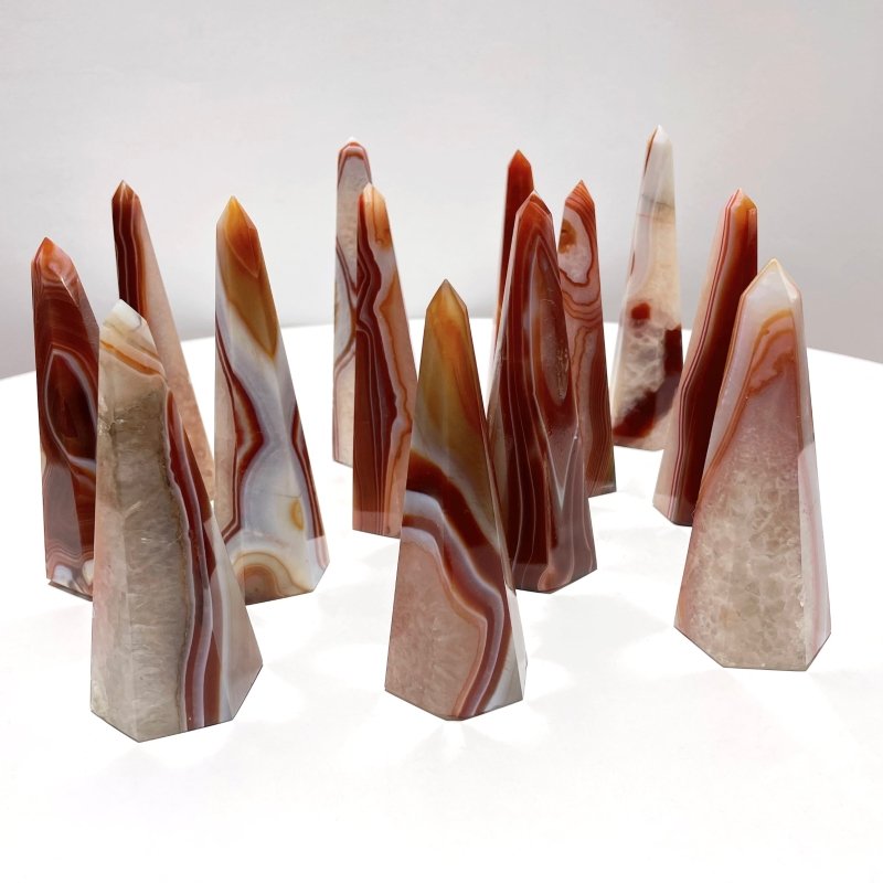 Beautiful Carnelian Obelisk Point Wholesale - Wholesale Crystals