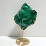 Beautiful High Quality Polished Malachite Stone With Stand -Wholesale Crystals