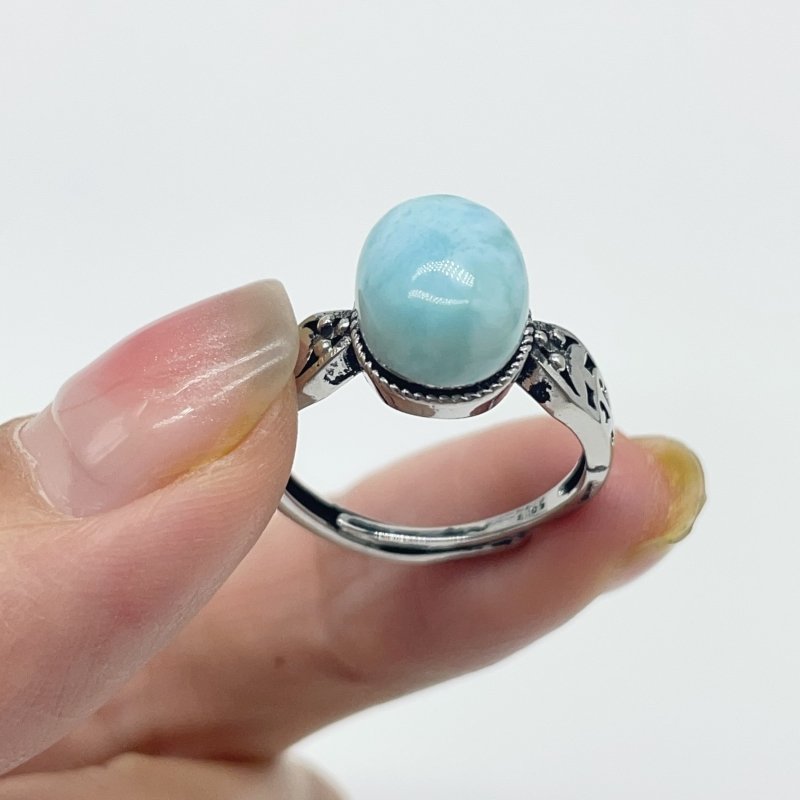Beautiful Larimar Ring Wholesale Clearance -Wholesale Crystals