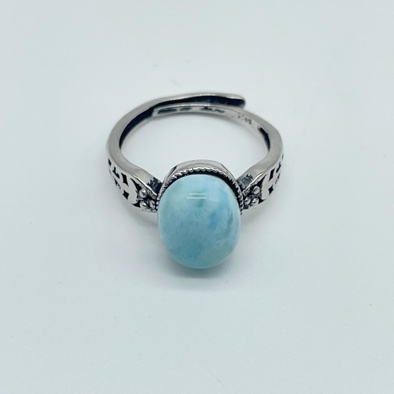 Beautiful Larimar Ring Wholesale Clearance -Wholesale Crystals