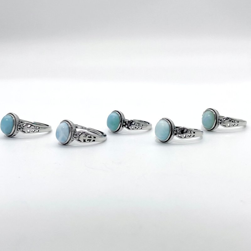 Beautiful Larimar Ring Wholesale Clearance - Wholesale Crystals