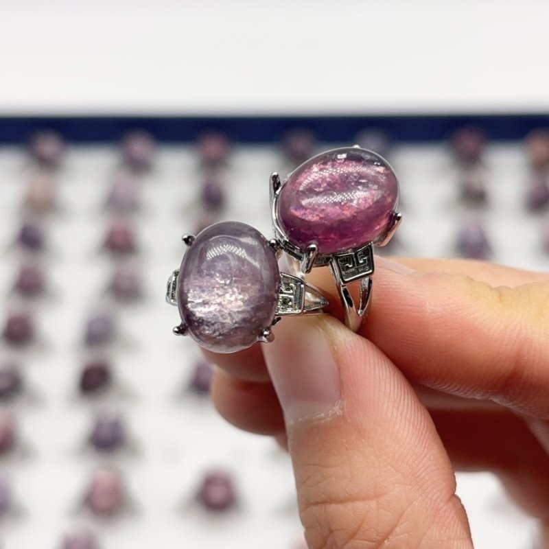 Beautiful Purple Lepidolite Ring Wholesale -Wholesale Crystals