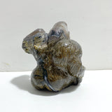 Unique Volcano Agate King Kong Ape Carving #1