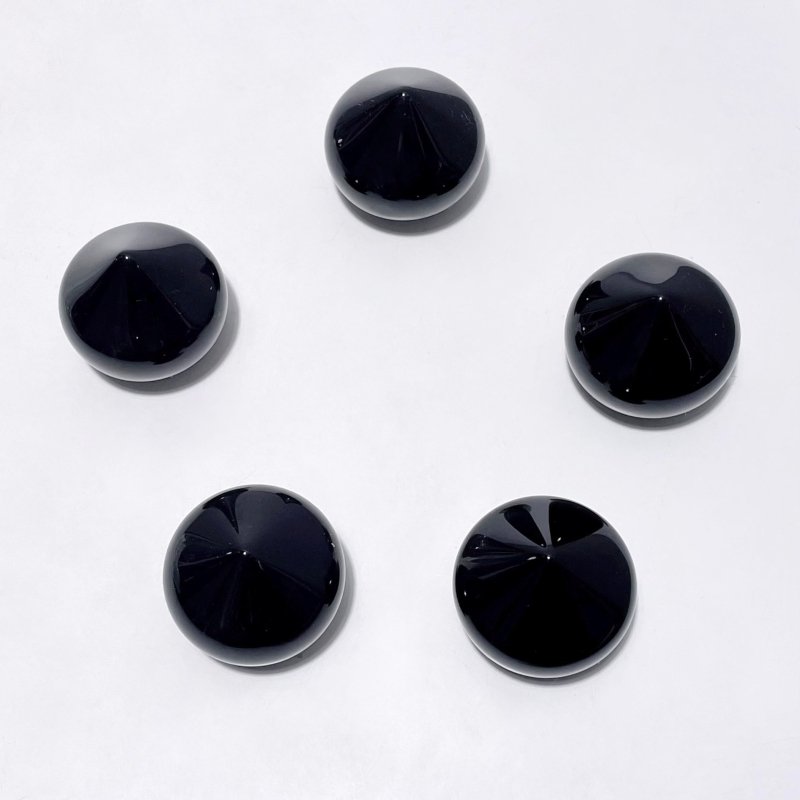 Black Obsidian Garlic Shape Carving Wholesale - Wholesale Crystals