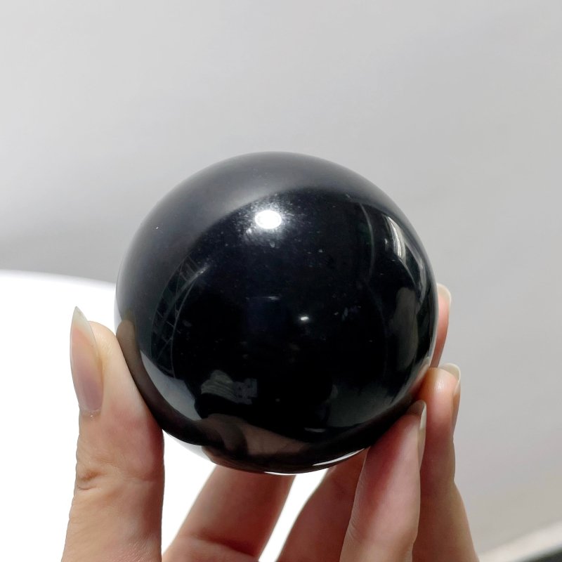 Black Pegmatite Matrix Black Tourmaline Spheres Wholesale