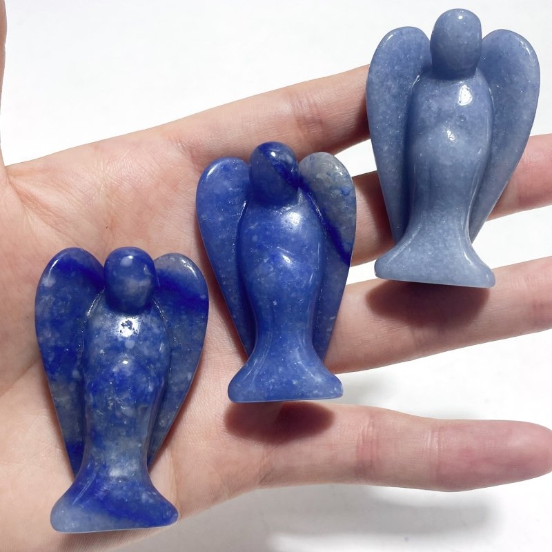 Blue Aventurine Angel Carving Wholesale - Wholesale Crystals