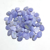Blue Lace Agate Chips Small Tumbled Wholesale - Wholesale Crystals