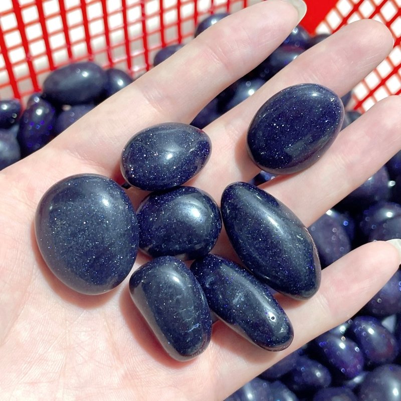 Blue Sandstone Tumbled Wholesale - Wholesale Crystals