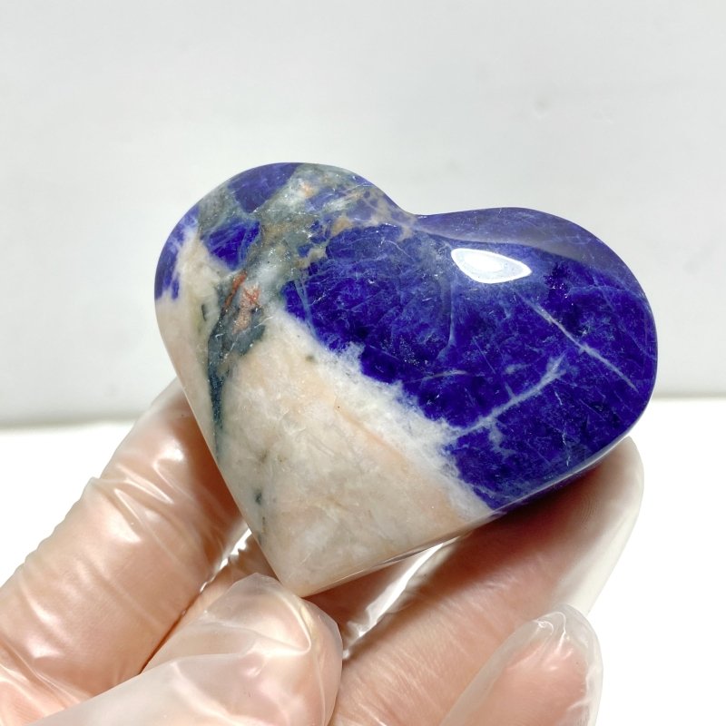 Blue Sodalite Heart Wholesale - Wholesale Crystals