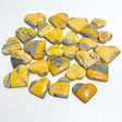Bumblebee Jasper Heart Wholesale - Wholesale Crystals
